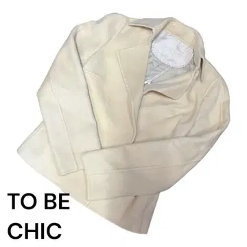 [ 새상품급 ] 투 비 시크 자켓 아이보리 40