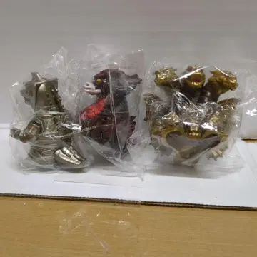 고질라 피규어 세트 3체