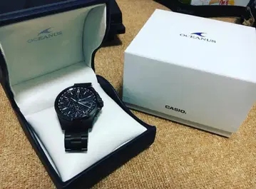 CASIO OCEANUS 블랙