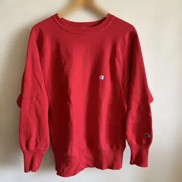90s Champion 리버스 위브 맨투맨 레드 USA제
