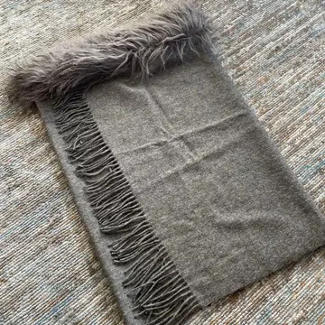 새상품급 로즈버드 털 100% 스톨 퍼 포함