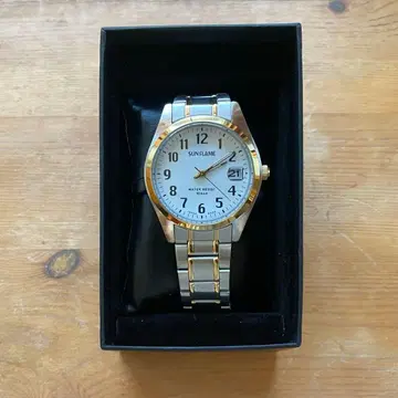 SUN FLAME 아날로그 손목시계 STM-J-D08-TW