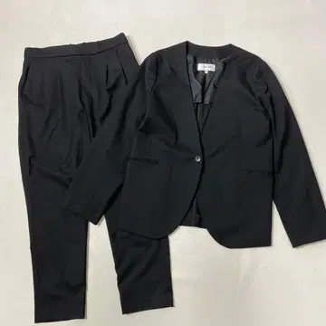 GLOBAL WORK 여성용 Carreman 수트 셋업 블랙