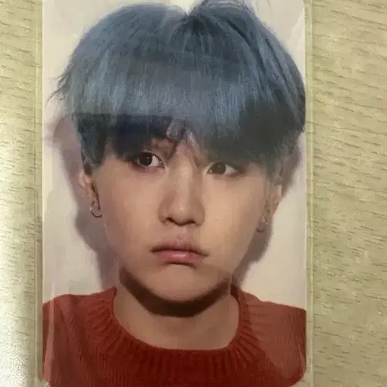 방탄 슈가 민윤기 럽셀 lp포카