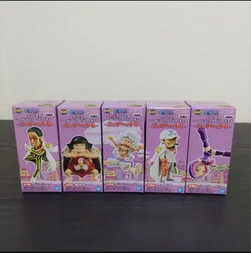 원피스 월드 컬렉터블 피규어 -에그 헤드 6- 5체 세트