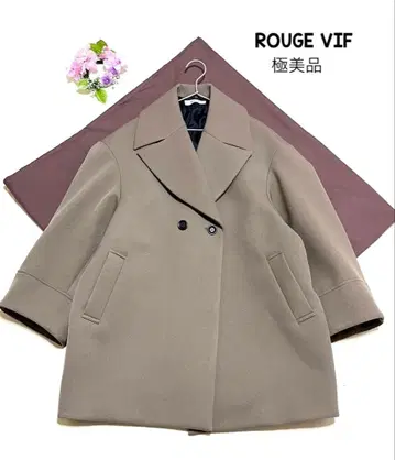 루즈비프 하프 코트 본딩 자켓 현행 새상품급 라이트 코트