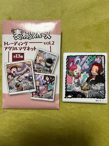 원피스 밀짚모자 스페이스 vol.2 아크릴 마그넷 샹크스 우타