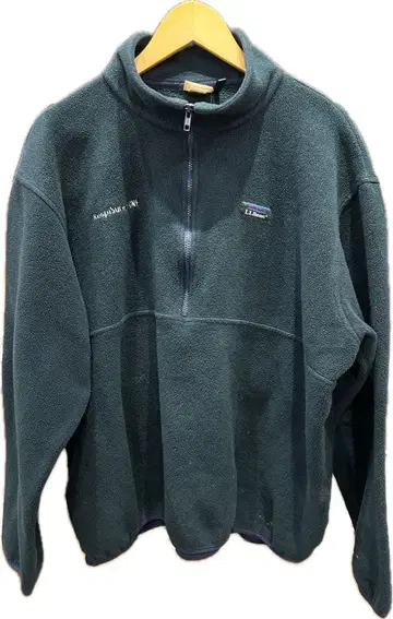 70s~80s L.L.Bean 플리스 자켓 하프 지퍼 USA제
