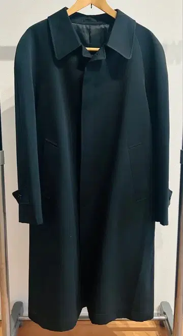 블랙 스텐카라 코트