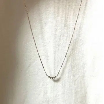 ete 목걸이 핑크 골드