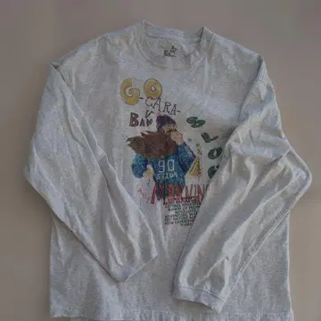 고 슬로우 카라반 그레이 긴팔 티셔츠 L