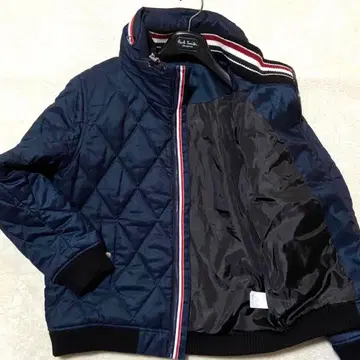 [ 새상품급 ] 빔즈 2way 충전솜 퀼팅 자켓 스트라이프 L