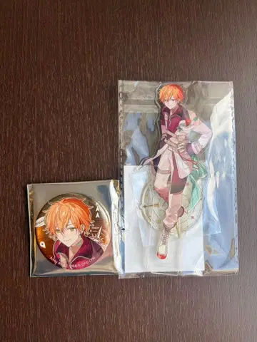 프로세카 세카라이 시노노메 아키토 메탈릭 캔뱃지 아크릴 스탠드