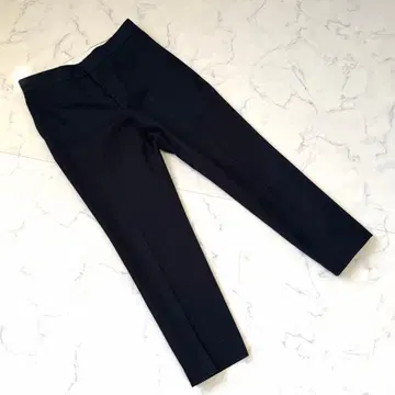 Drawer 코튼 갭바 테이퍼드 팬츠 38 네이비 드로어 다크 네이비