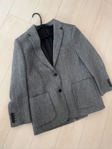 UNIQLO C 트위드 오버 사이즈 자켓 S 사이즈