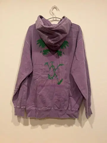 [ XLARGE ] 퍼플 후드 부착 후드티 L 사이즈