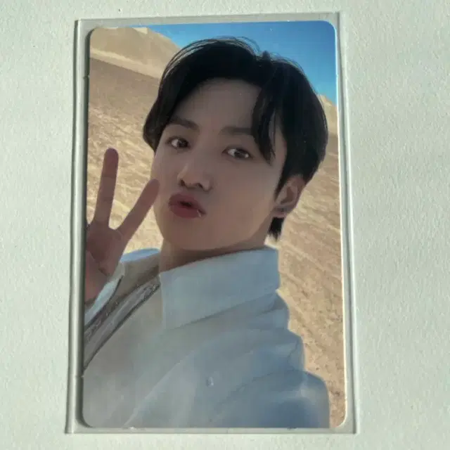 방탄 정국 프루프 앨범 위버스 특전 포카