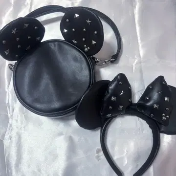 디즈니 가죽 머리띠 가방 세트