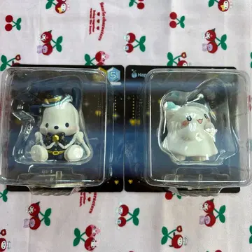 산리오 캐릭터 복권 피규어 2종 세트