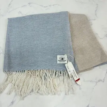 공방 직조 kobooriza 겹침 숄 멜란지 바이컬러 면 100% 일본제