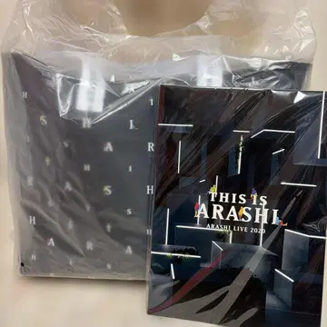 ARASHI LIVE 2020 토트백 팜플렛 2종 세트