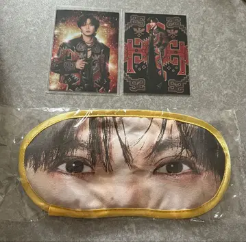 EXILE 사토 타이키 포토 카드. 안대 세트 익명 배송