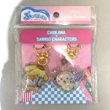 [ 당일 발송 ] 치이카와 (먼작귀) 산리오  키링 토끼 푸딩