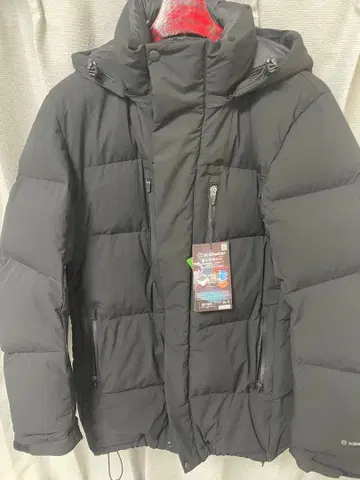 X-Shelter GIGA PUFF 다운 코트 블랙 사이즈 L
