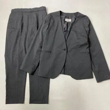 GLOBAL WORK 여성용 Carreman 수트 셋업 그레이