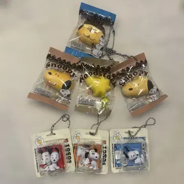 스누피 캡슐 토이 7개 세트