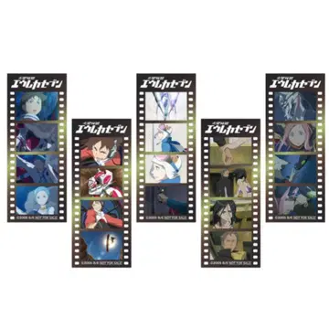 교향시편 에우레카 세븐 20주년 기념전 특전 클리어 카드 5종 컴플리트