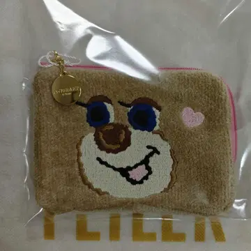 페이러 도업 테디걸 파우치 L 미사용 새상품