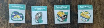 TechWorld 핀즈 4개 세트