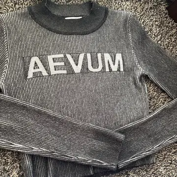 GYDA AEVUM 그레이 계열 긴팔 니트 F