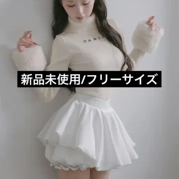 [미사용 새상품] Darich 볼륨 벌룬 미니 스커트 프리