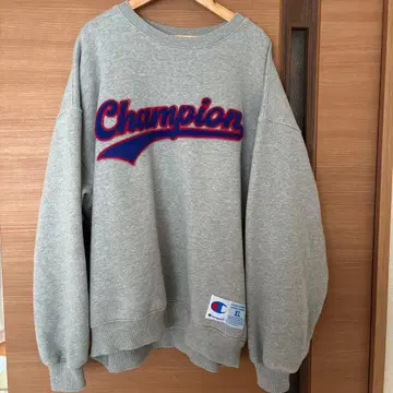 Champion 그레이 맨투맨 트레이닝복 XL