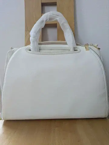 미사용 새상품 BASE 3way 가죽 숄더 백 화이트 아이보리