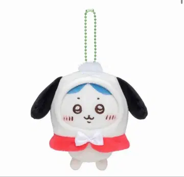 치이카와 (먼작귀) x 산리오 캐릭터즈 쁘띠 미니 후드 마스코트 하치와레