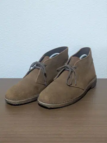 잉글랜드제 Clarks 트 부츠 스웨이드 브라운