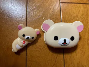 코리락쿠마 소형 클립 스테이플러 2세트