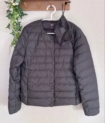 미사용 새상품 유니클로 울트라 라이트 다운 컴팩트 자켓 S 그레이