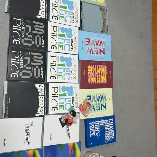 크래비티 굿즈 앨범 처분