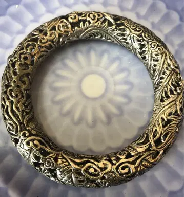 은 팔찌 앤티크 용봉 세밀 조각 현품 무료 배송입니다