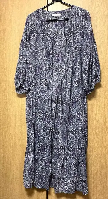 samansa mon2 사만사 모스2 퍼플 꽃무늬 원피스