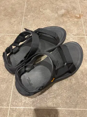 새상품급 Teva 블랙 스포츠 샌들 29cm