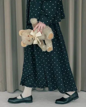 사만사 모스모스 Cross x Linen 랩 스커트