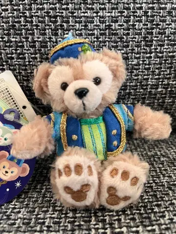 [미사용 택 포함] 더피 봉제 인형 스트랩 15주년