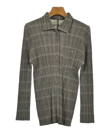 플리츠 플리즈 캐주얼 셔츠 여성용