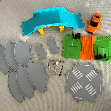 토미카 토미카 타운 건널목 육교 교차로 도로 세트 미니카