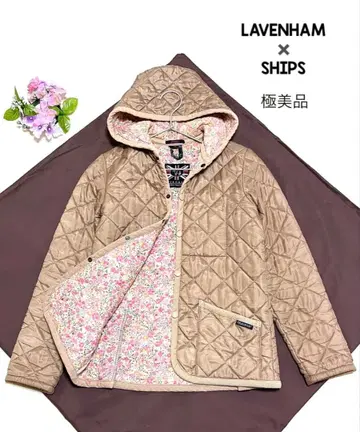 라벤햄 쉽스 퀼팅 자켓 숏 자켓 꽃무늬 리버티